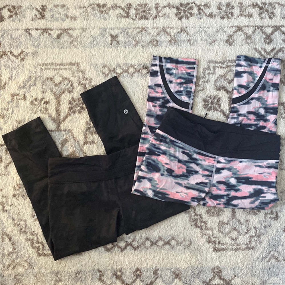 Bundle of 2 - run inspire crop leggings